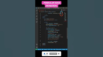 ✨ Hypnotic Pendulum Wave Effect ✨