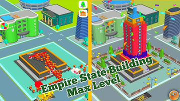 Idle Construction 3D Empire State Building MAX LEVEL EVOLUTION!