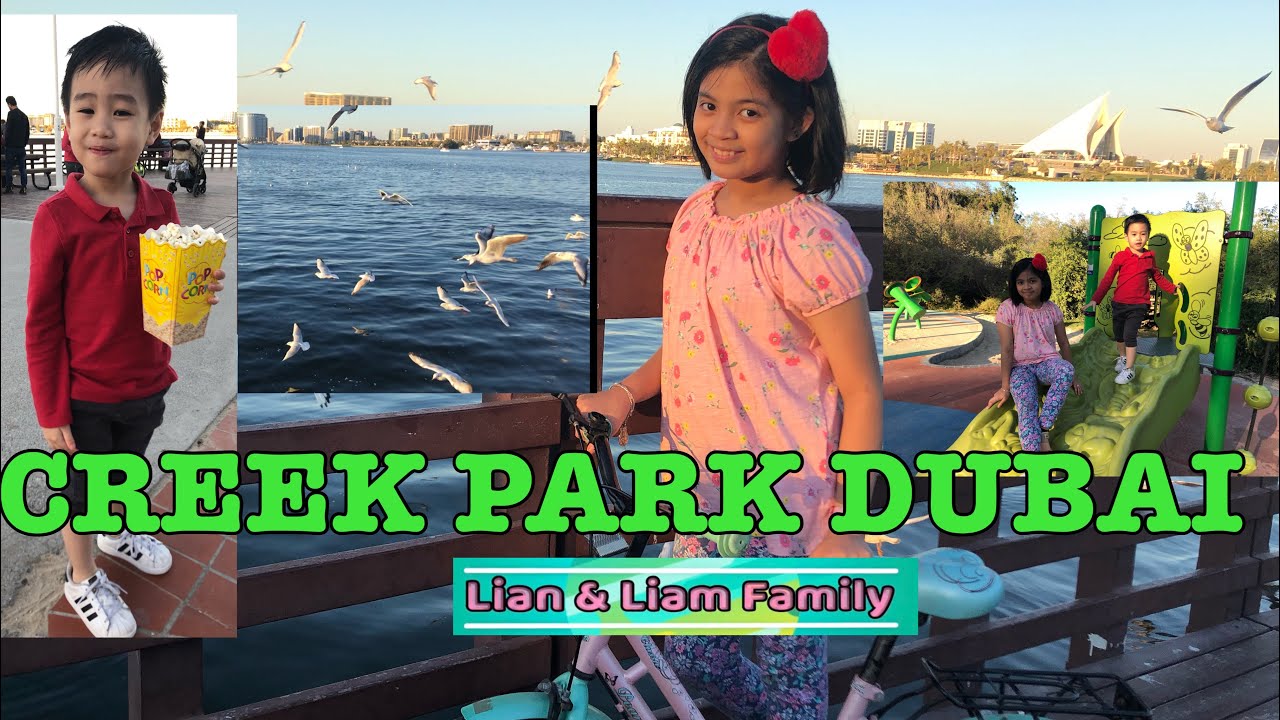 CREEK PARK DUBAI | Childrens City | Family Picnic Park |   Lian & Liam Family Vlog