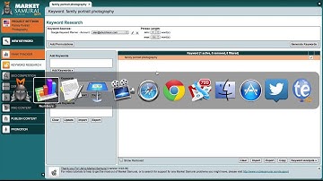 SEO for Photographers - How to use Market Samurai for Keyword Research