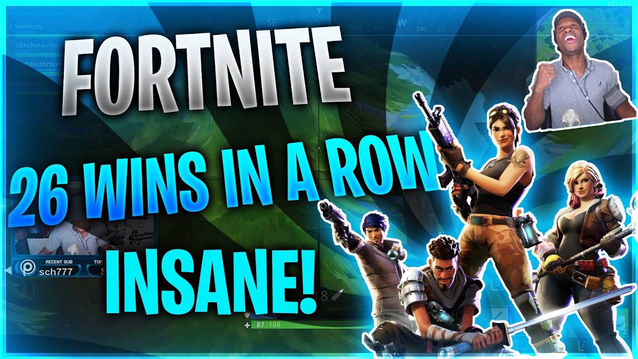 26 Wins In A Row (Squads) | Fortnite - YouTube