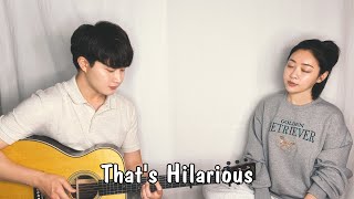 Siblings Singing 'Charlie Puth - That’s Hilarious' ㅣ 친남매가 부르는 '찰리푸스 - That’s Hilarious'