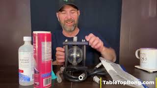 TableTop Bong cleaning tips