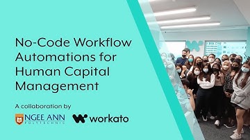 Workato on Campus | No-Code Workflow Automations for Human Capital Management