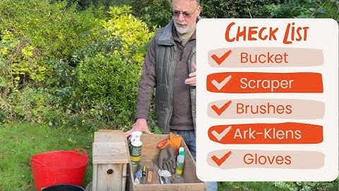 How to clean your nest box - Nest boxes for birds