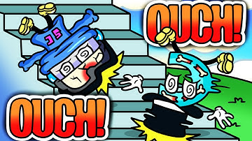 We Ragdoll Down Infinite Stairs and Break Every Bone in Lazy Jump!