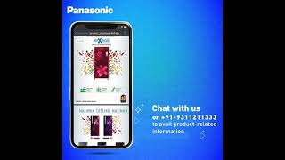 Connect with Panasonic on WhatsApp for any product information screenshot 1