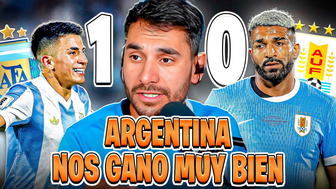 FABRI ASUME LA DERROTA CONTRA ARGENTINA Y DA LA CARA