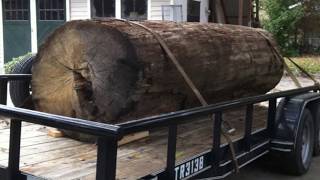 Building a large white oak dining table part 1.