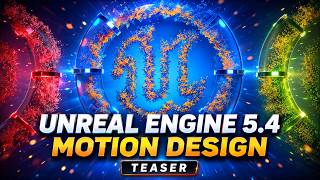 Unreal Engine Motion Design Teaser (Full Tutorial Coming Soon)