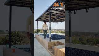 8kW Solar Project Completed | Paragola Structure| Bifacial TOPCon#Bifacialpanel#JaniSolarSolutions
