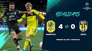 Champions Cup | Nashville 4-0 Moca | Round One ConcaChampions 2024