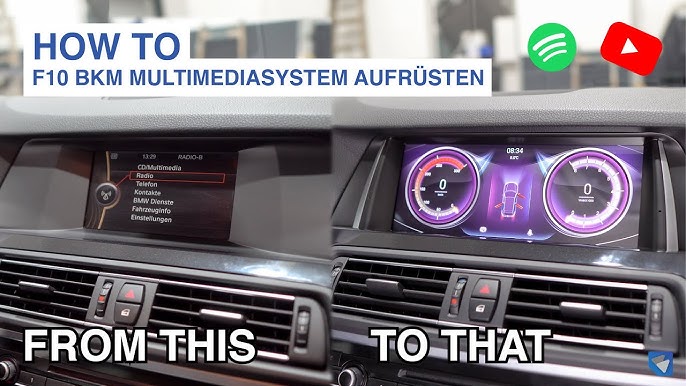 Apple CarPlay und Android Auto nachrüsten im BMW 5er F11 mit NBT