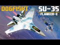 F-16C Viper Vs Su-35 Flanker-E | Dogfight | Digital Combat Simulator | DCS |