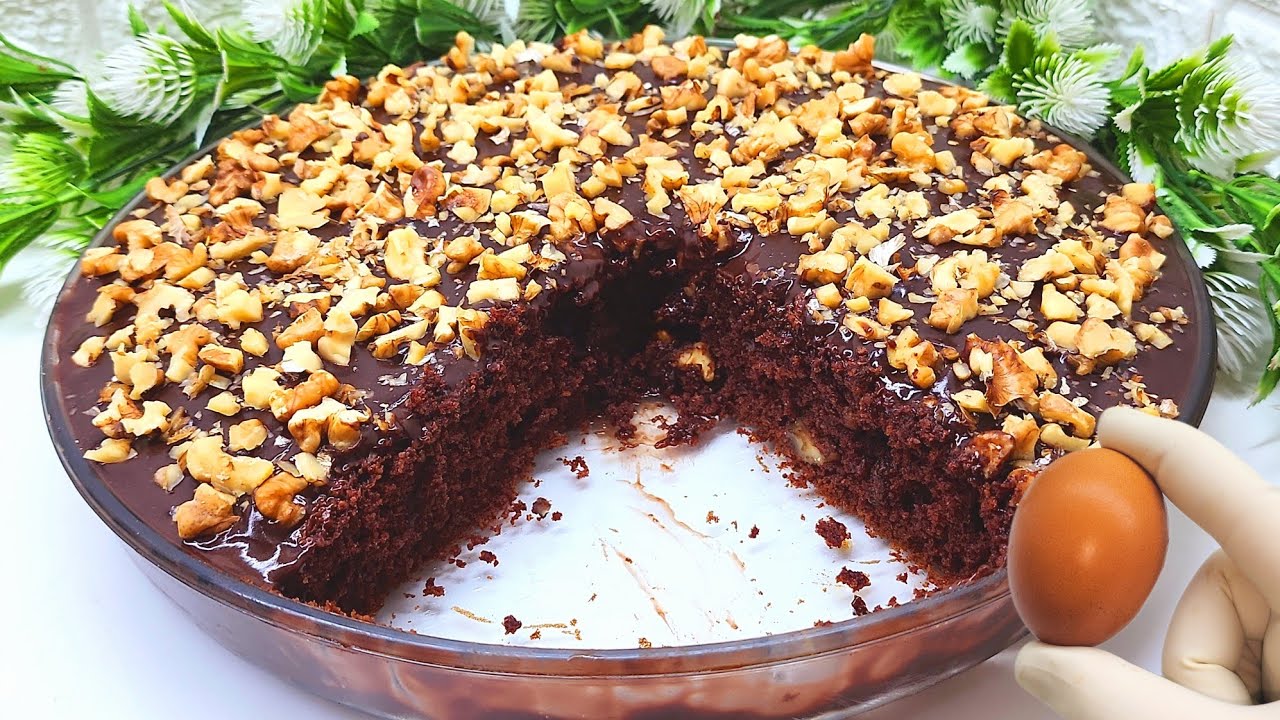 عند بيضة⁉️حضري ألذ كيك بمذاق خيالي مسقي معلك متشبعوش منو كيك واش من كيك 😋 😋