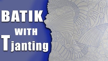 Batik | Batik with tjanting tool | inspirational design