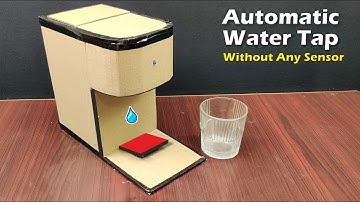 Automatic Water Tap without any Sensors #arduino #arduinoprojects #eazytronic #withoutarduino