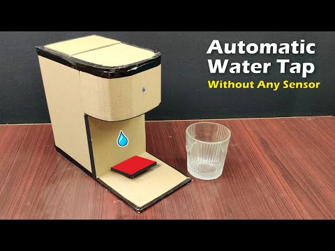 Automatic Water Tap without any Sensors #arduino #arduinoprojects #eazytronic #withoutarduino
