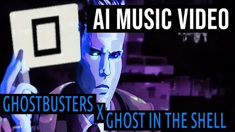 GHOSTBUSTERS X GHOST IN THE SHELL (AI GENERATED MUSIC VIDEO) - STABLE DIFFUSION