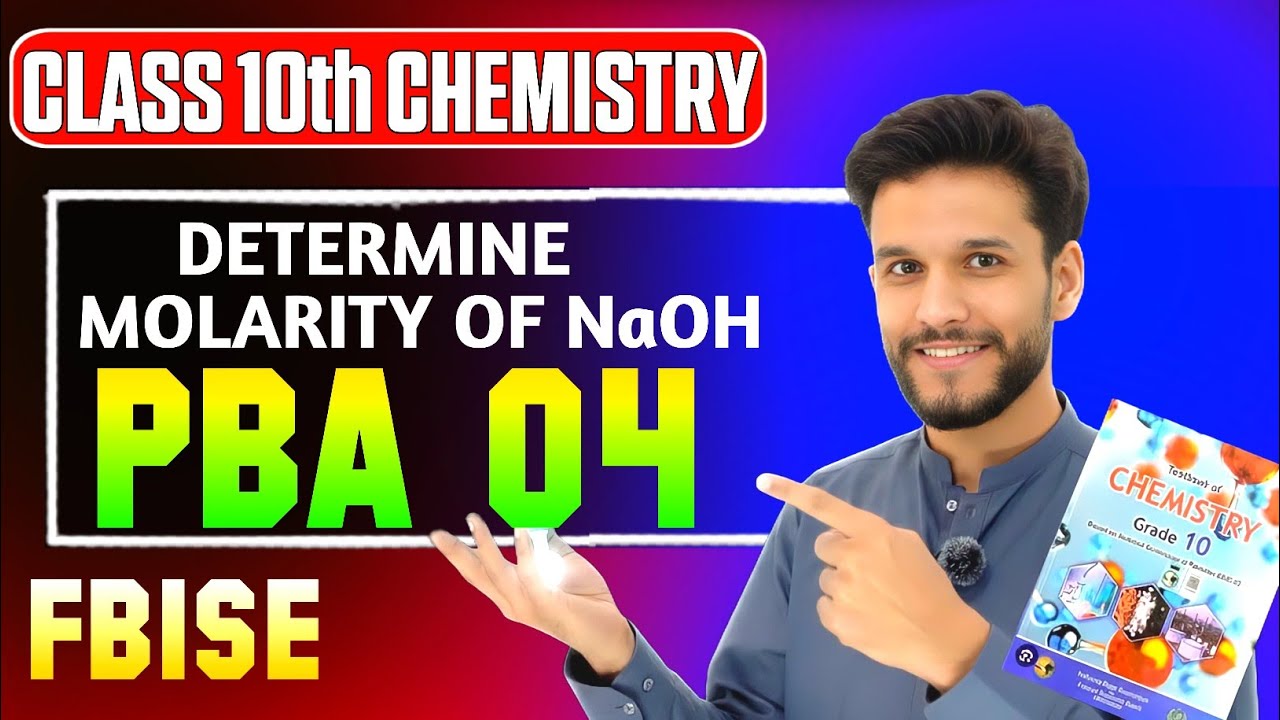 Determine Exact Molarity of NaOH Solution | Class 10 Chemistry Practical | PDW