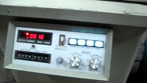 DAC-1000 Accucount Counter Feeder Automated Packaging