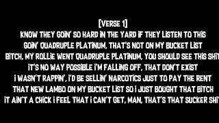 Gucci Mane   Bucket List OnScreen Lyrics