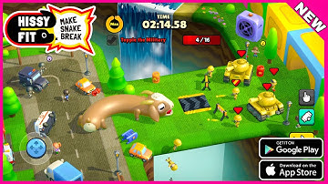 Hissy Fit: Make Snake Break | New Game (Android,iOS) #iosgameplay #rhodegamer #newgame