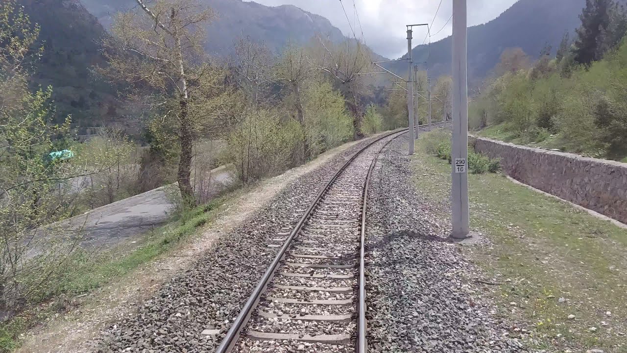 Pozantı belemedik arası tren içinden çekim.(Eisenbahn von Deutschen gebaut)