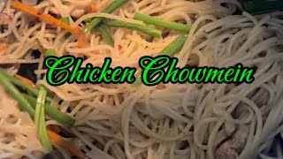 Chicken Chowmein easy ready in minutes