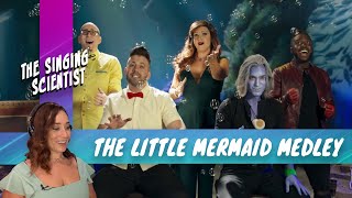 Vocal Coach Reacts VoicePlay - The Little Mermaid - MEDLEY | WOW! They were...