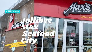 JOLLIBEE, MAX, and SEAFOOD CITY TOUR 2021#chicago