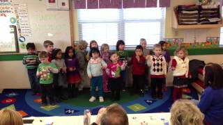 Christmas at Primrose, Brendan's class sings Jingle Bells, December 21, 2012 - IMG 3917