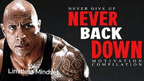 Best Motivational Speech Compilation EVER #6 - NEVER BACK DOWN - 30-Minute Motivation Video