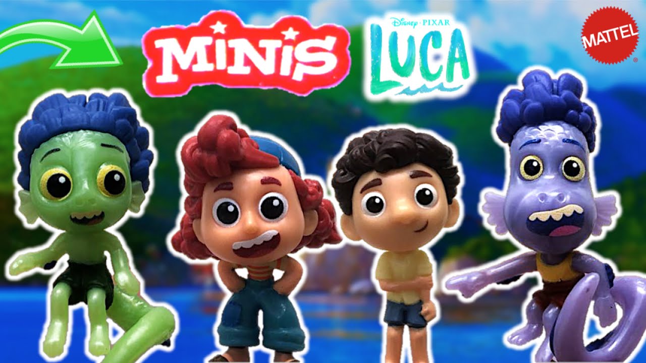 Abrimos más MINIS de LUCA - PARTE 2 | Mounstros Marinos, Giulia, Luca Paguro @TOY SHOTS ​