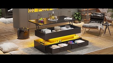 How to Install | SEDETA 40 Inch Lift Top Coffee Table with Storage for Living Room