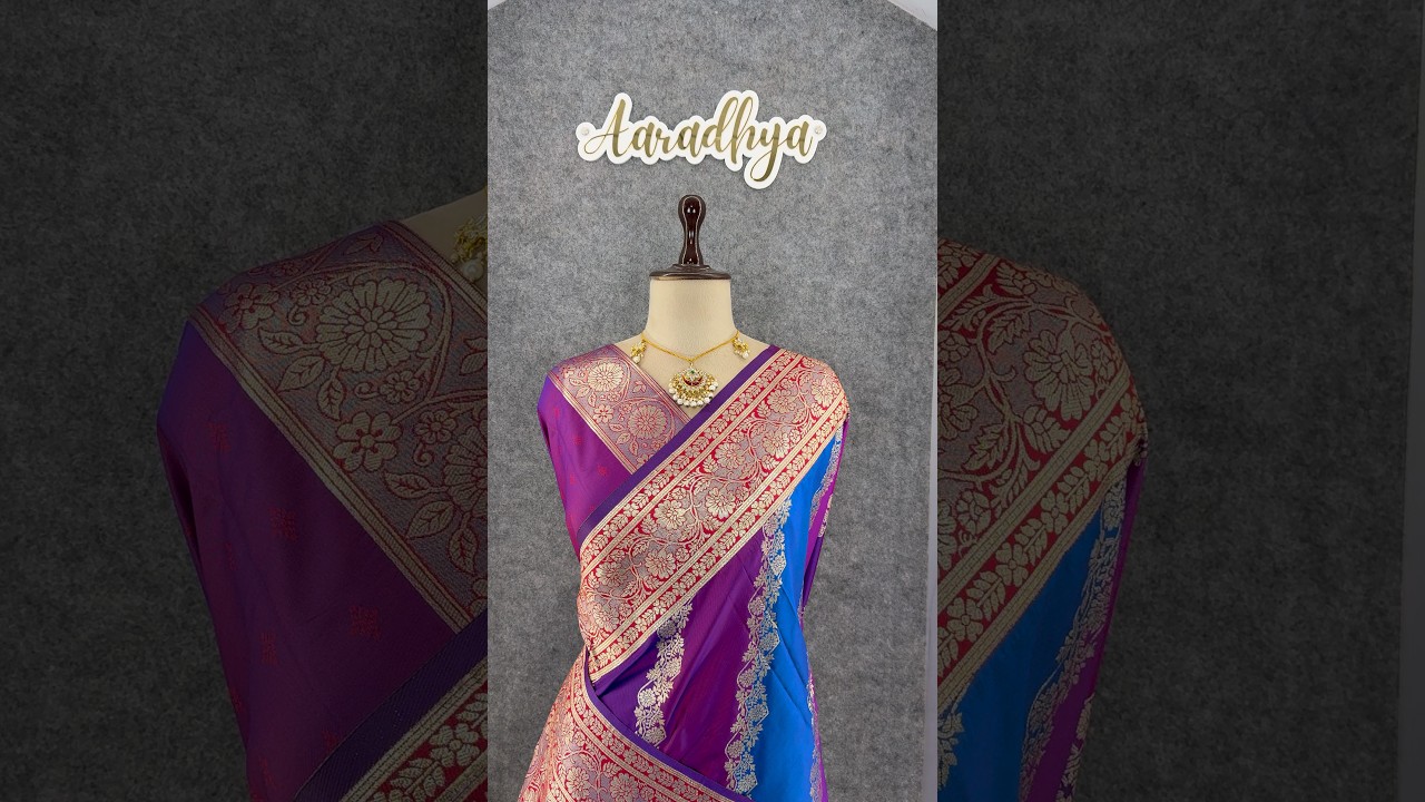 Banarasi Handlloom Rich Weaving Pallu Saree