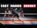Lightning-Fast Hands: The Secret to PRO-Level Pickleball Volleys