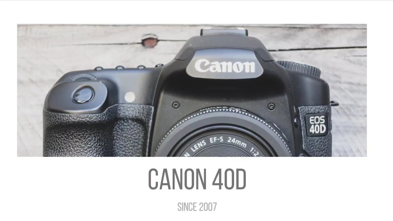 Canon 40D in 2022 