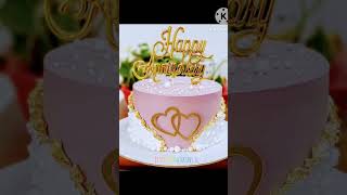 🥰trendy anniversary cake design/new cake pic for anniversary#amazingcake #dreamcake#anniversarycake