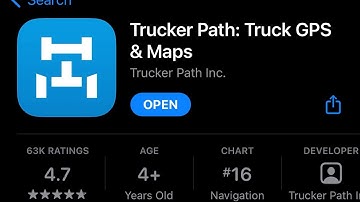 Weigh station status using trucker path #trucking #cdl #truckerpath