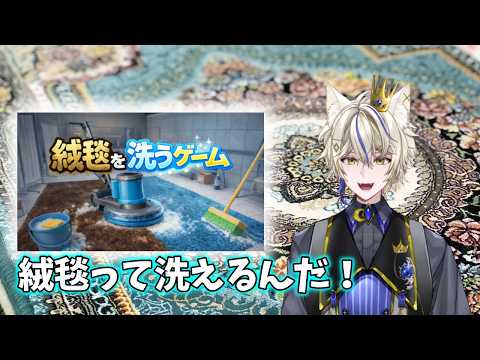 【絨毯を洗うゲーム】カーペットは地球を救う？？？