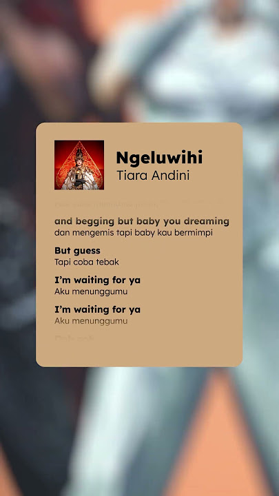 Kalau terjemahan #Ngeluwihi dinyanyiin bakal kayak gimana ya?