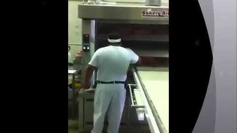 Deck Oven Loader in Action