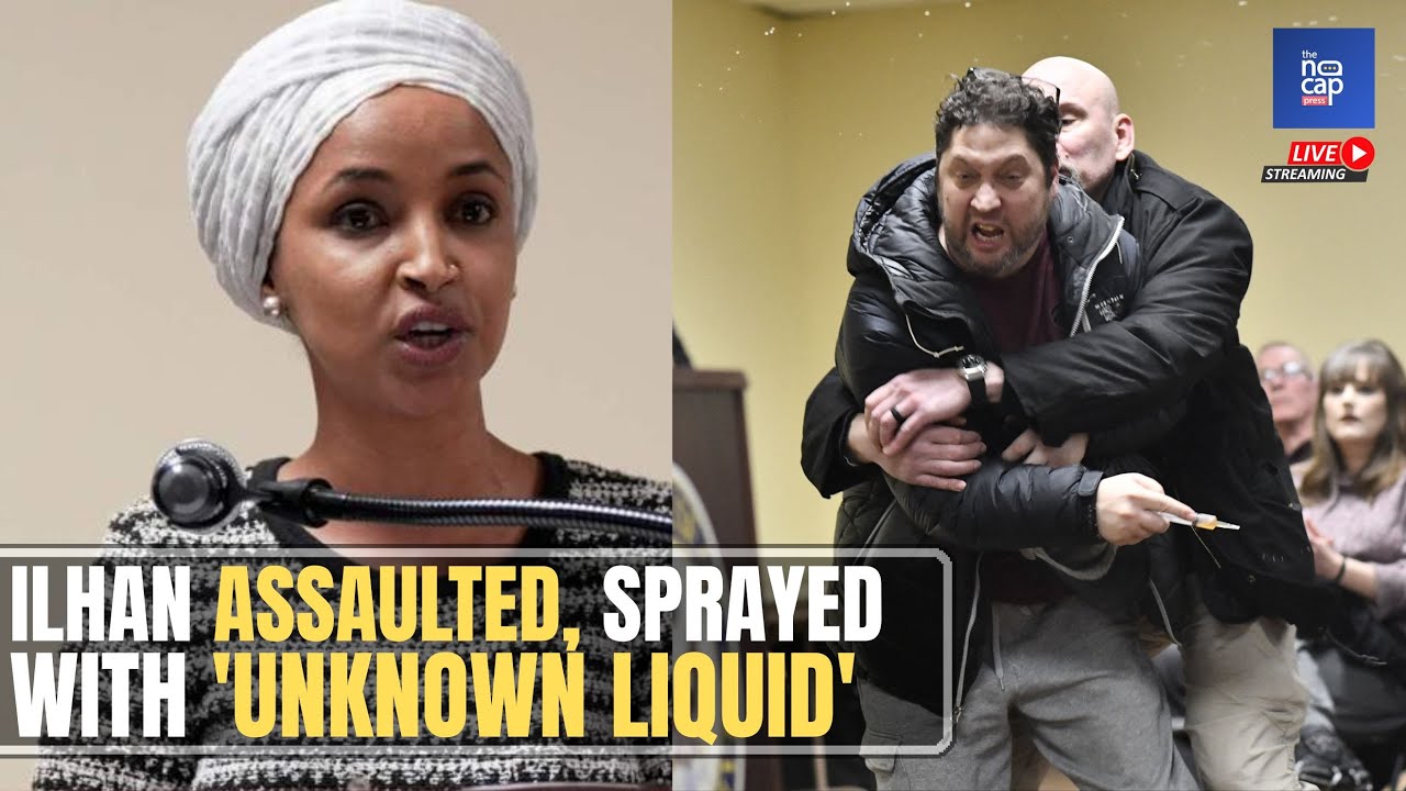 Ilhan Omar Attacked Mid-Speech In Minneapolis; Attacker Charged At Her With Syringe | ICE Raids