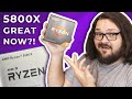 IS THE 5800X FINALLY WORTH IT?! | AMD Ryzen 7 5800X Review
