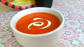 شوربة الطماطم التركية السريعة/ Turkish tomato soup