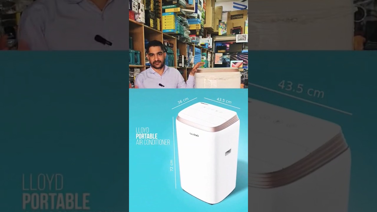 LLOYD 1 Ton Portable AC (Copper, LP12B01TP White) 