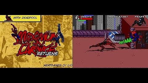 Maximum Carnage Returns (OpenBor) PC  -  Walkthrough