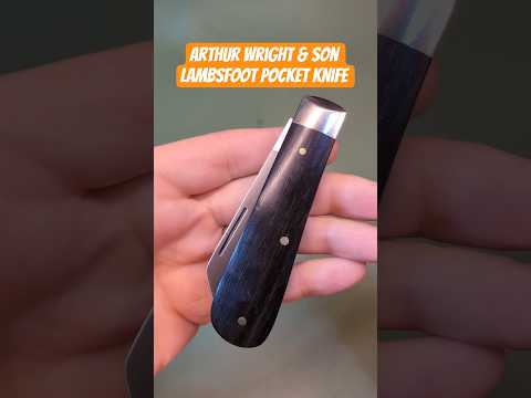 Arthur Wright & Son Lambsfoot Pocket Knife