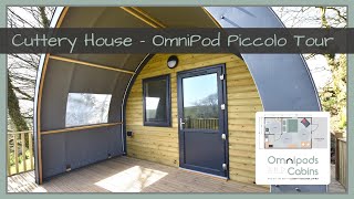 Cuttery House Devon - Glamping Pod Tour | OmniPods and Cabins Piccolo 2022 [CC]